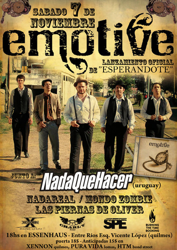 NadaQueHacer - Emotive - 7/11 Argentina
