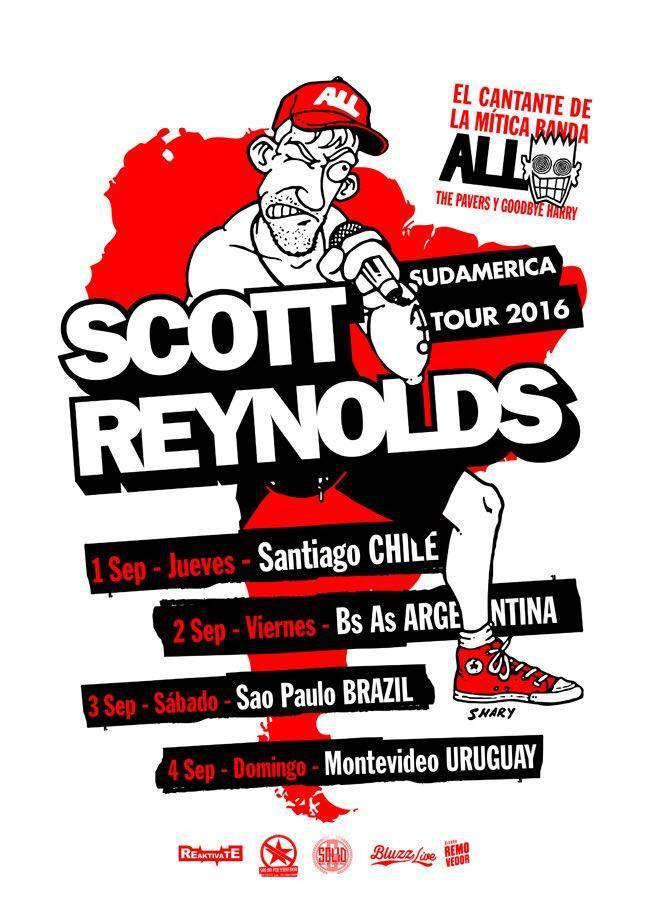 Scott Reynolds Sudamérica Tour 2016