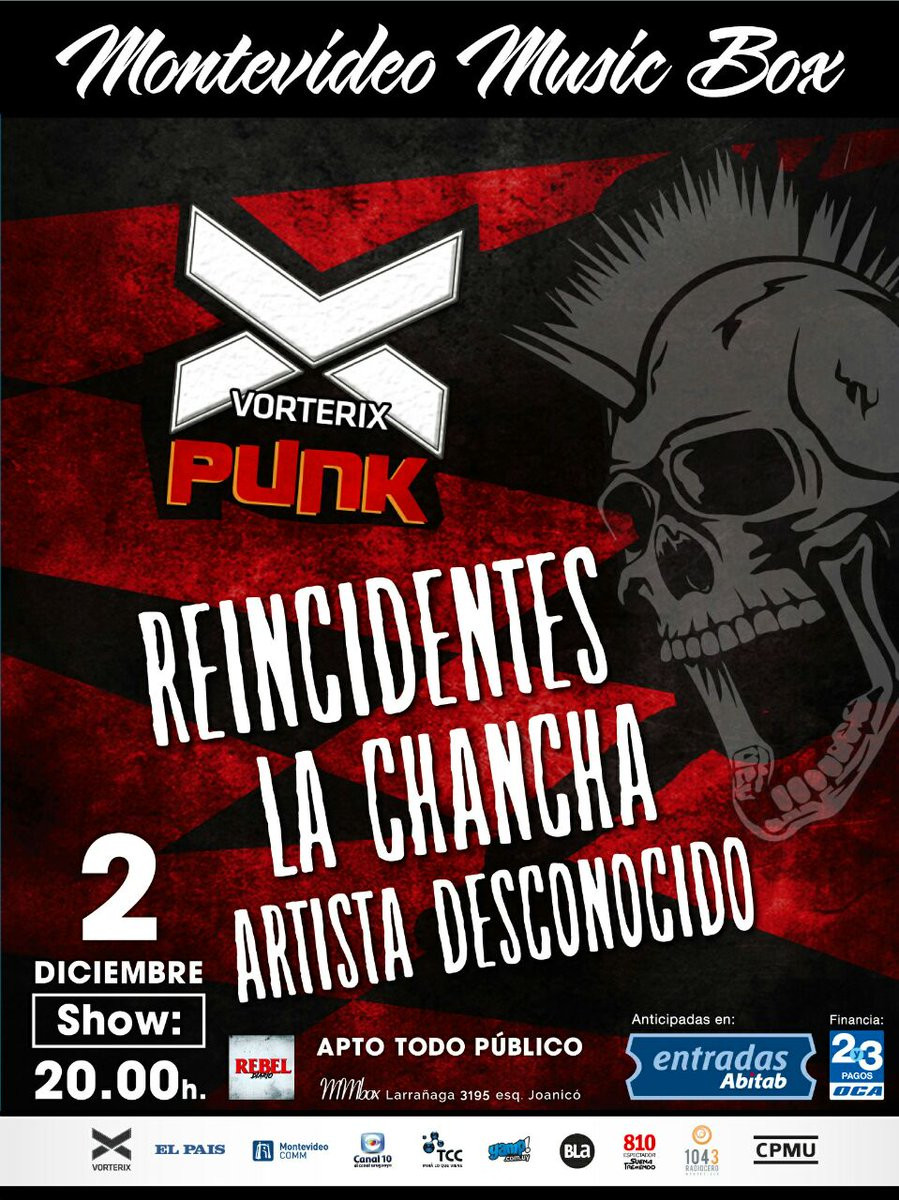 Vorterix Punk Uruguay